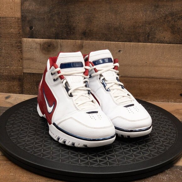 NIKE AIR ZOOM GENERATION LEBRON JAMES FIRST GAME MENS ATHLETIC SHOES SIZE 7 - Picture 3 of 9